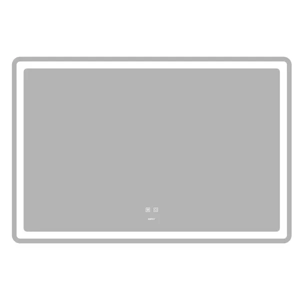Дзеркало Zerix Mirra MR05-120x80 з LED Touch, Anti-fog, димером, регулятором яскравості (ZX6061)