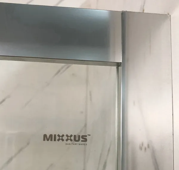 Душова кабіна без піддону Mixxus Premium Quadro SC01-120x80x195-TR Chrome прозоре скло 6мм (MI8291)