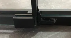 Душова кабіна без піддону Mixxus Premium Quadro SC01-120x80x195-TR Black прозоре скло 6мм (MI8293)