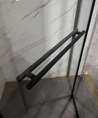 Душова кабіна без піддону Mixxus Premium Quadro SC01-120x80x195-TR Black прозоре скло 6мм (MI8293)