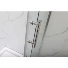 Душова кабіна без піддону Mixxus HARD SC01-120x80x185-TR CHROME прозоре скло 5мм NEW (MI8369)