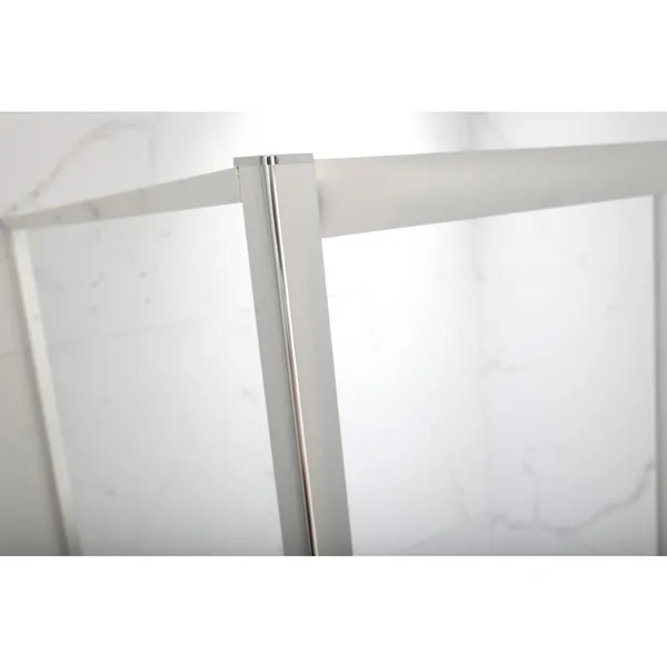 Душова кабіна без піддону Mixxus HARD SC01-120x80x185-TR CHROME прозоре скло 5мм NEW (MI8369)