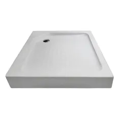 Душовий піддон з сифоном Mixxus CUBIC ST01-90x90x13 квадратний діаметр зливу 52 мм NEW (MI8371)