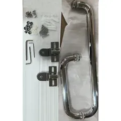 Душова кабіна з низьким піддоном Mixxus LINES SCT01-90x90x198-TR CHROME прозоре скло 6мм NEW (в 2 ящ) (MI8370)