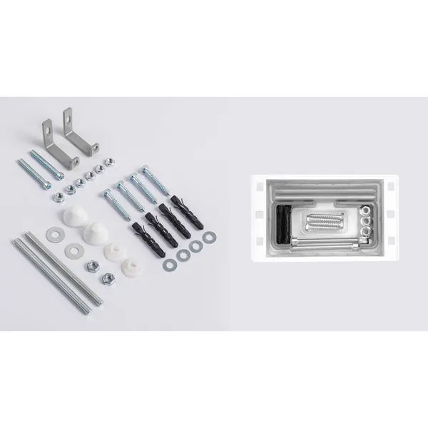Комплект: Mixxus Premium Ellipse-SET-2102 Унітаз система змиву Tornado 3.0+ Інсталяція Koer KT-0404 + панель KT-0604-01 Chrome