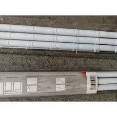 Штанга для шторки П-подібна універсальна Mixxus CRA-U-90x90x90 90x90x90cm, 90x180cm, 270cm (алюміній) (AC3593)