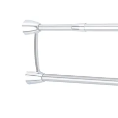 Штанга для шторки телескопічна з тримачем для рушників Mixxus CRA-D-125x225 125cm-225cm (алюміній) (AC3589)