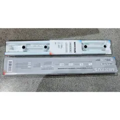 Штанга для шторки телескопічна з тримачем для рушників Mixxus CRA-D-75x125 75cm-125cm (алюміній) (AC3588)