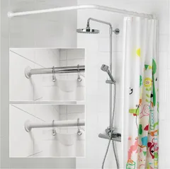 Штанга для шторки кутова Mixxus CRA-A-90x90 90x90cm (алюміній) (AC3591)