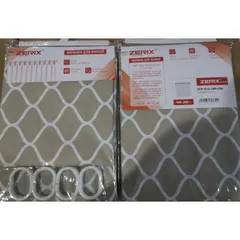 Шторка для ванної Zerix SCP-014-180x200 з PEVA (поліетиленвінілацетату) (Візерунок "Ромби" бежевий) (ZX6087)