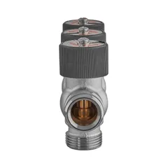 Колектор вентильний без фітингу Koer KR.1128-2 - 3/4"x3/4"x3/4"x2 Ways (KR5871)
