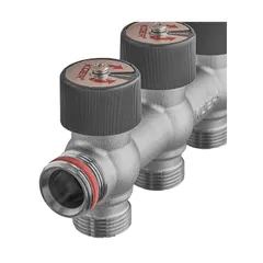 Колектор вентильний без фітингу Koer KR.1128-2 - 3/4"x3/4"x3/4"x2 Ways (KR5871)