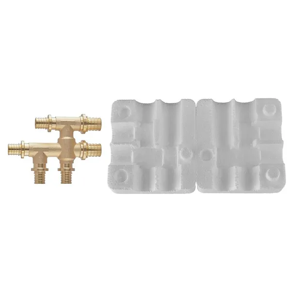 Трійник в од. площ. Koer KA.TU-20-16-20 - 20(2.8mm)x16(2.2mm)x20(2.8mm) (теплоіз.кожух) (KR5869)