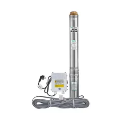 Насос свердловинний відцентровий Taifu 4STM 4/6+20M +пульт Н=44м, Q=6м3, P=370Вт, каб.20м, 1,25" (TF3389)