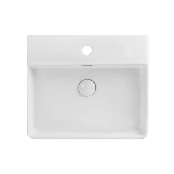 Раковина підвісна-накладна Mixxus Premium QUADRO-0204 600x420x130mm (отвір під змішувач, перелив) (MP6719)