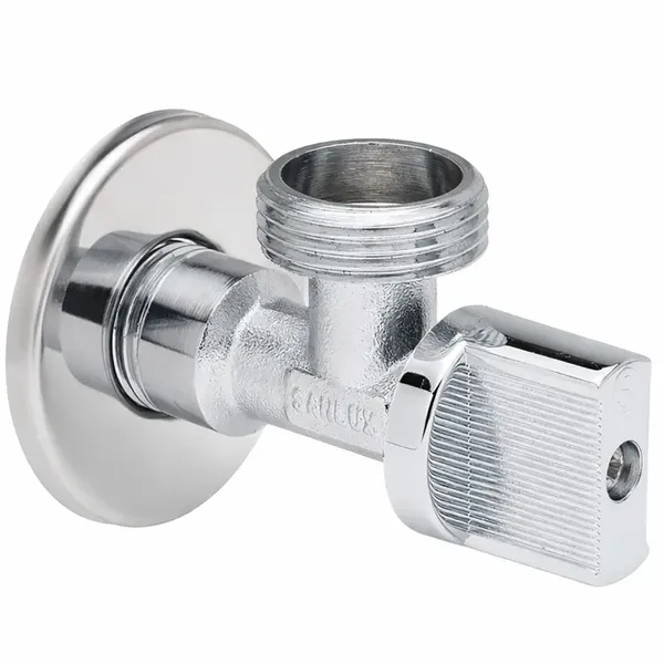 Кран кульовий для підключення сантехприладів Sanlux ST-80 - 1/2"x3/4" (SL2931)