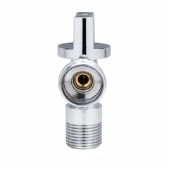 Кран кульовий для підключення сантехприладів Sanlux ST-80 - 1/2"x3/4" (SL2931)