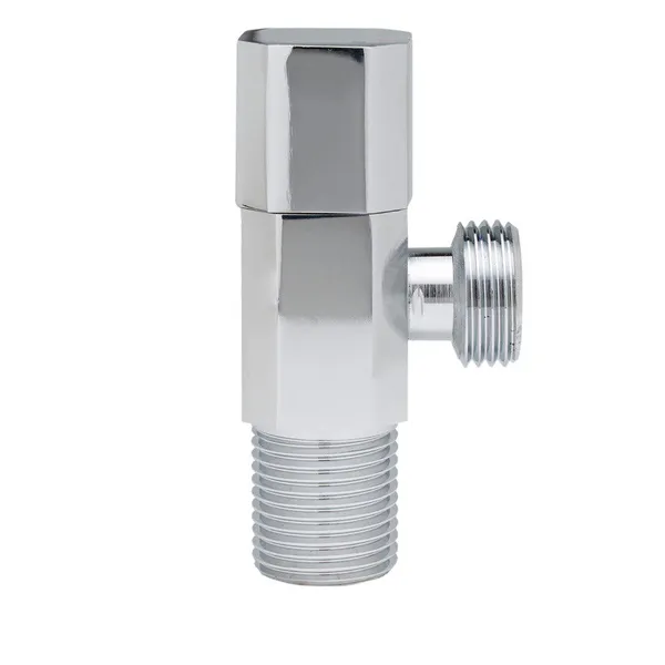 Кран кульовий для підключення сантехприладів Sanlux ST-501 - 1/2"x1/2" (SL2928)