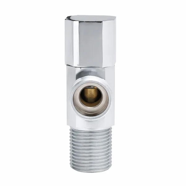 Кран кульовий для підключення сантехприладів Sanlux ST-501 - 1/2"x1/2" (SL2928)