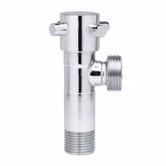 Кран кульовий для підключення сантехприладів Sanlux ST-301 - 1/2"x3/4" (SL2927)