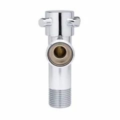 Кран кульовий для підключення сантехприладів Sanlux ST-301 - 1/2"x3/4" (SL2927)
