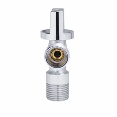 Кран кульовий для підключення сантехприладів Sanlux ST-80 - 1/2"x1/2" (SL2930)