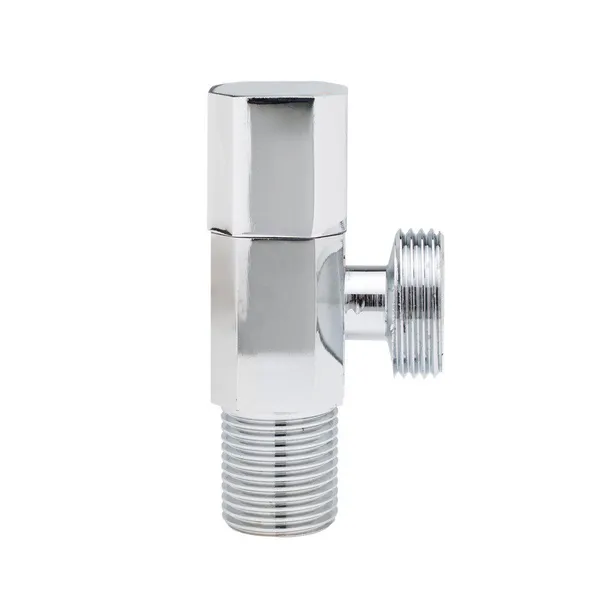 Кран кульовий для підключення сантехприладів Sanlux ST-501 - 1/2"x3/4" (SL2929)