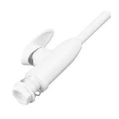 Змішувач для кухні Plamix Cezar-011-B White (без підведення) (PM0737)