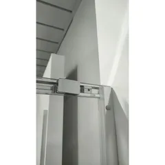 Душова кабіна без піддону Koer SR SC10-90x90x195-TR-01 прозоре скло Easy Clean 6мм, хром (KR5942)