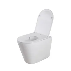 Унітаз підлоговий безбачковий Mixxus Premium Bevel-0702-T3 555х365х410mm система змиву Tornado 3.0 (MP6715)