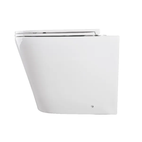 Унітаз підлоговий безбачковий Mixxus Premium Bevel-0702-T3 555х365х410mm система змиву Tornado 3.0 (MP6715)