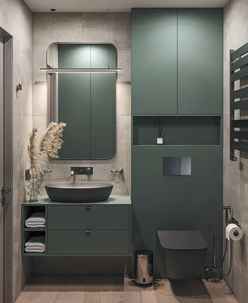 Панель змиву Koer KT-0610-05 240x160x32mmmm пластикова, кнопка квадратна (колір чорний матовий) (KR6136)