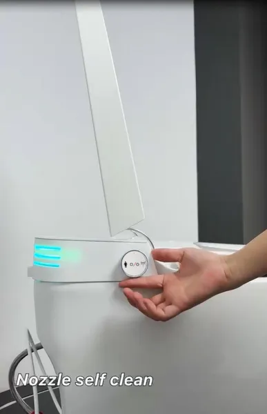 Унітаз-біде підлоговий з електронним управлінням Koer TB-0201 Smart 675x400x450mm із вбудованим бачком (KR6071)