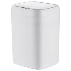 Відро для сміття сенсорне прямокутне Mixxus Wave-TC0314 White 14 л (колір білий) (MI8404)