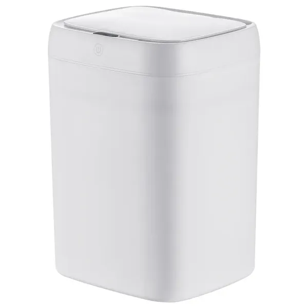 Відро для сміття сенсорне прямокутне Mixxus Wave-TC0314 White 14 л (колір білий) (MI8404)