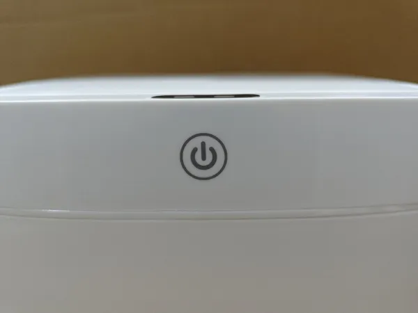 Відро для сміття сенсорне прямокутне Mixxus Wave-TC0314 White 14 л (колір білий) (MI8404)