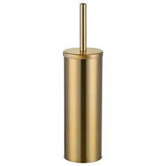 Йоржик для унітазу підлоговий Mixxus Ellipse-TB0202 Brushed Gold (колір матове золото) (MI8401)