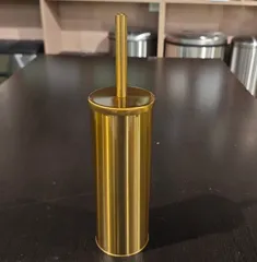 Йоржик для унітазу підлоговий Mixxus Ellipse-TB0202 Brushed Gold (колір матове золото) (MI8401)