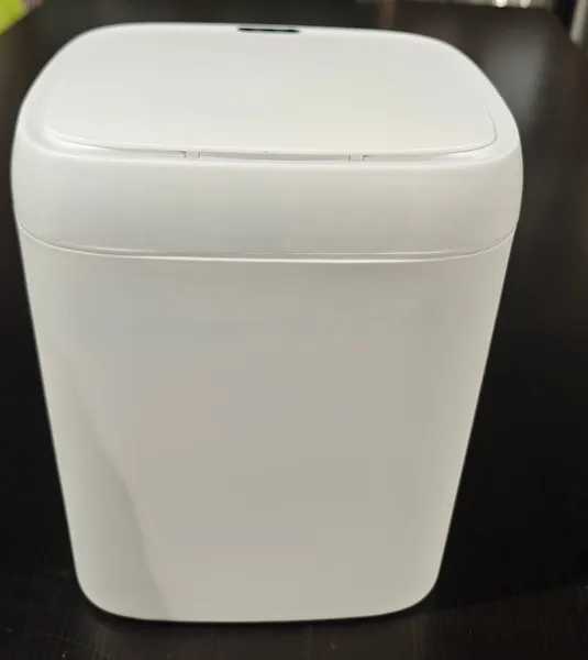 Відро для сміття сенсорне прямокутне Mixxus Wave-TC0212 White 12 л (колір білий) (MI8403)