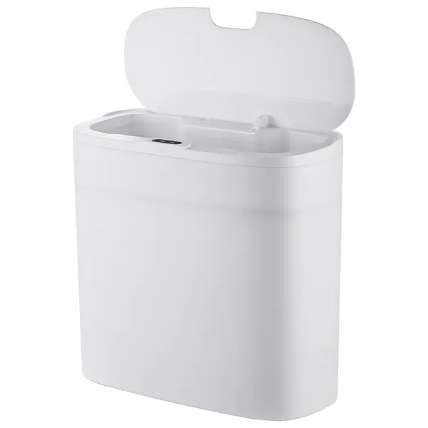 Відро для сміття сенсорне прямокутне Mixxus Wave-TC0414 White 14 л (колір білий) (MI8405)