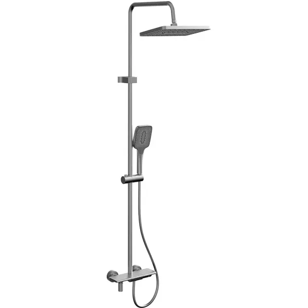 Душова колона зі змішувачем Mixxus Premium Ronda 009-J Graphite (колір графіт) (MI8387)