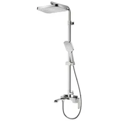 Душова колона зі змішувачем Koer KB-56037-01 3 функції (Колір хром) (KR6001)