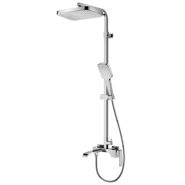 Душова колона зі змішувачем Koer KB-56037-01 3 функції (Колір хром) (KR6001)