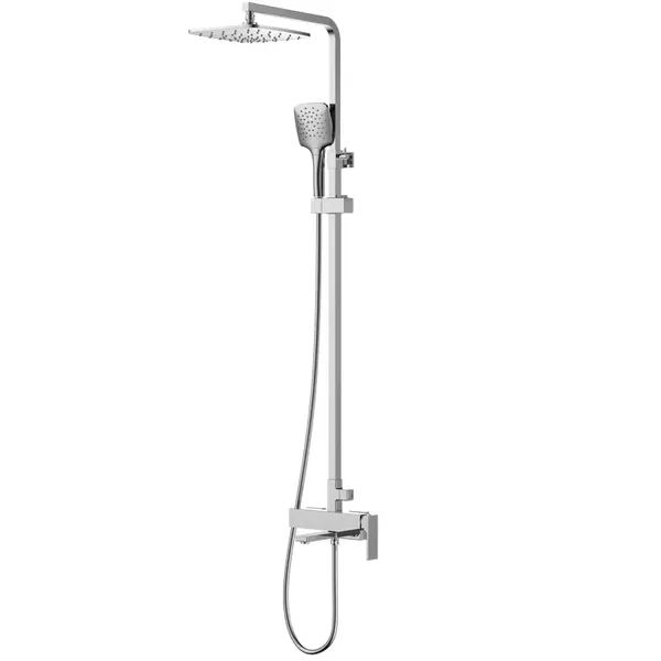 Душова колона зі змішувачем Koer KB-56039-01 3 функції (Колір хром) (KR5995)