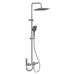 Душова колона зі змішувачем Mixxus Premium Terra 029-J Graphite (колір графіт) (MI8386)