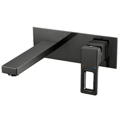 Змішувач для умивальника вбудований Koer KB-16009-07 (Колір графіт) (KR5981)