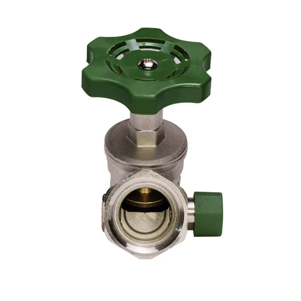 Вентиль косий Koer KR.285-25 запірно-регулювальний (KR5891)