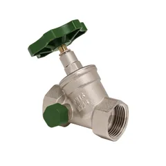 Вентиль косий Koer KR.285-25 запірно-регулювальний (KR5891)