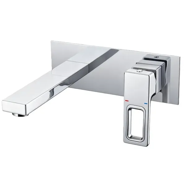 Змішувач для умивальника вбудований Koer KB-16009-01 (Колір хром) (KR5979)