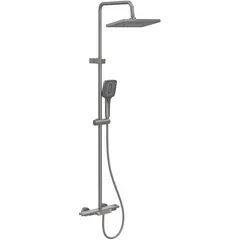 Душова колона зі змішувачем Mixxus Premium Terra 009-J Graphite (колір графіт) (MI8385)